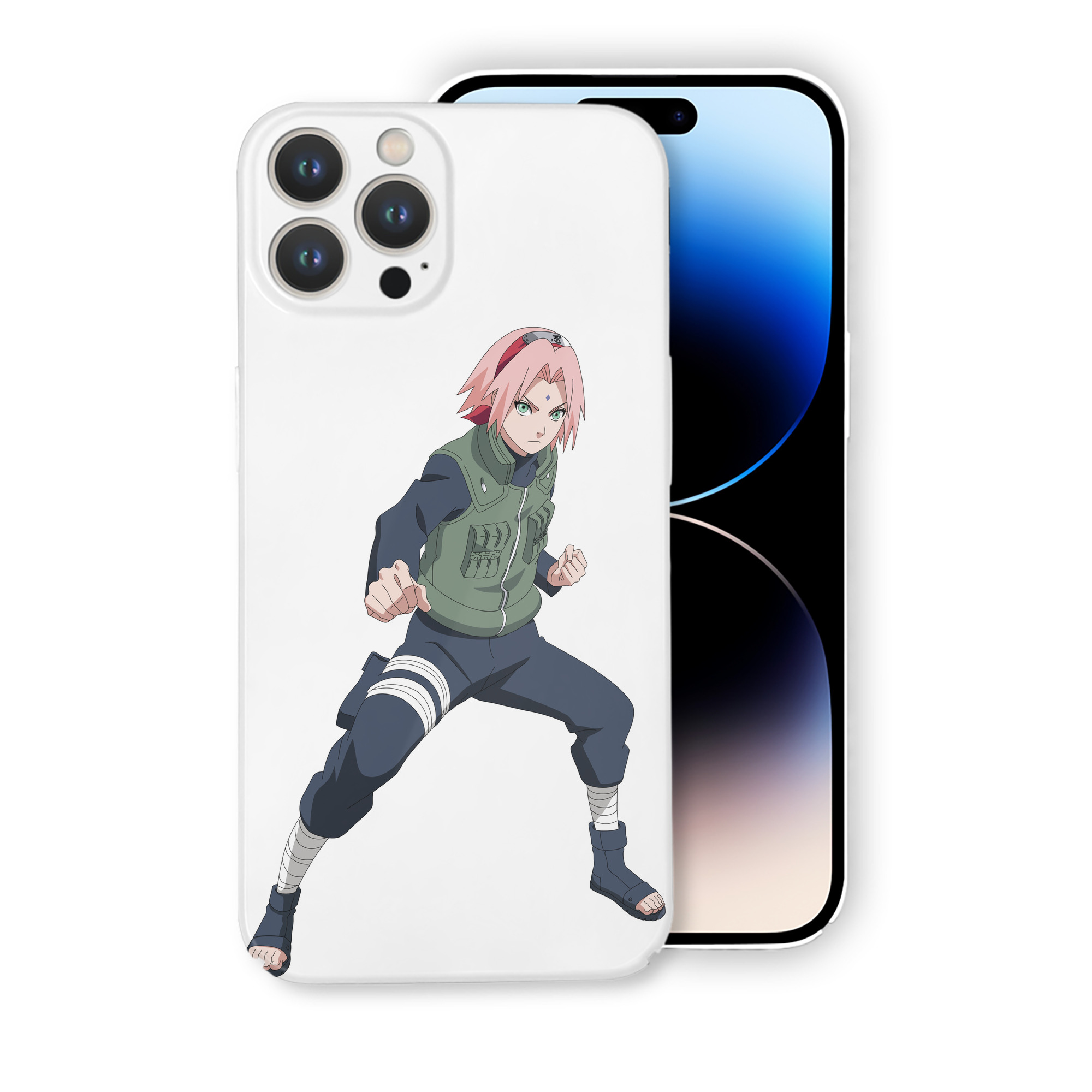 （画像用） NARUTO -ナルト- 春野サクラ Haruno Sakura 【iPhone 14シリーズ対応】ハードケース